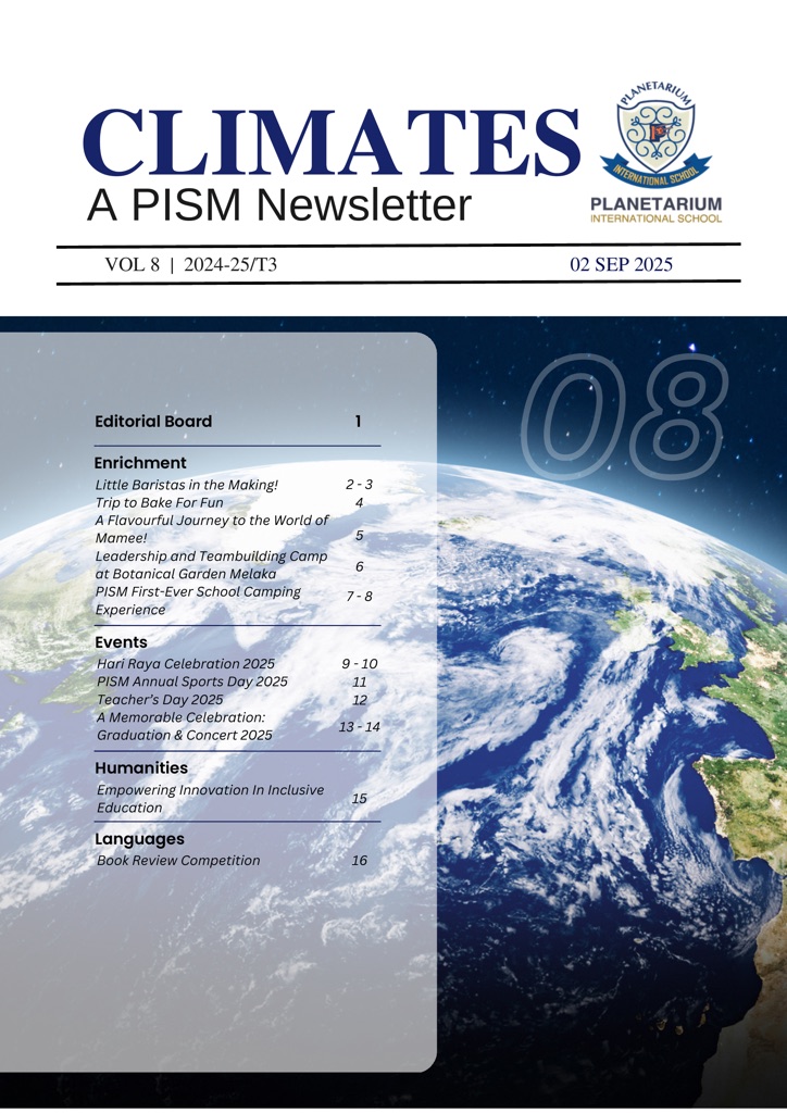 Sep 2025 Newsletter (Climates Vol 8) cover